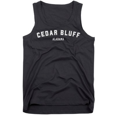 Cedar Bluff Alabama Cedar Bluff Tank Top