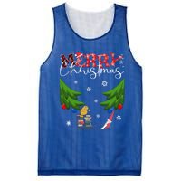 Cat Books And Coffee Funny Gnome And Christmas Tree 1970s Family Gift Mesh Reversible Basketball Jersey Tank