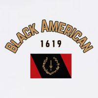 Cute Black American 1619 Black Afro American Heritage Flag Long Sleeve Shirt