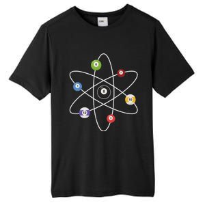 Cue Ball Atoms Billiard Lover Pool Player Game Sports Tall Fusion ChromaSoft Performance T-Shirt