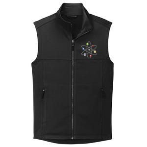 Cue Ball Atoms Billiard Lover Pool Player Game Sports Collective Smooth Fleece Vest