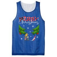 Cat Books And Coffee Funny Gnome And Christmas Tree 1970s Family Great Gift Mesh Reversible Basketball Jersey Tank