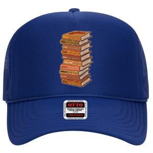 Celebrate Black African American History Figures Books High Crown Mesh Back Trucker Hat