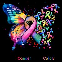 Cancer Butterfly All Ribbon We Believe In Miracles Cancer Awareness Month Drawstring Bag