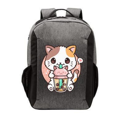 Cat Boba Anime Bubble Tea Neko Kawaii Vector Backpack