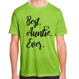 Cute Best Auntie Ever Tops For Aunts Gift Adult ChromaSoft Performance T-Shirt