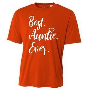 Cute Best Auntie Ever Tops For Aunts Gift Cooling Performance Crew T-Shirt