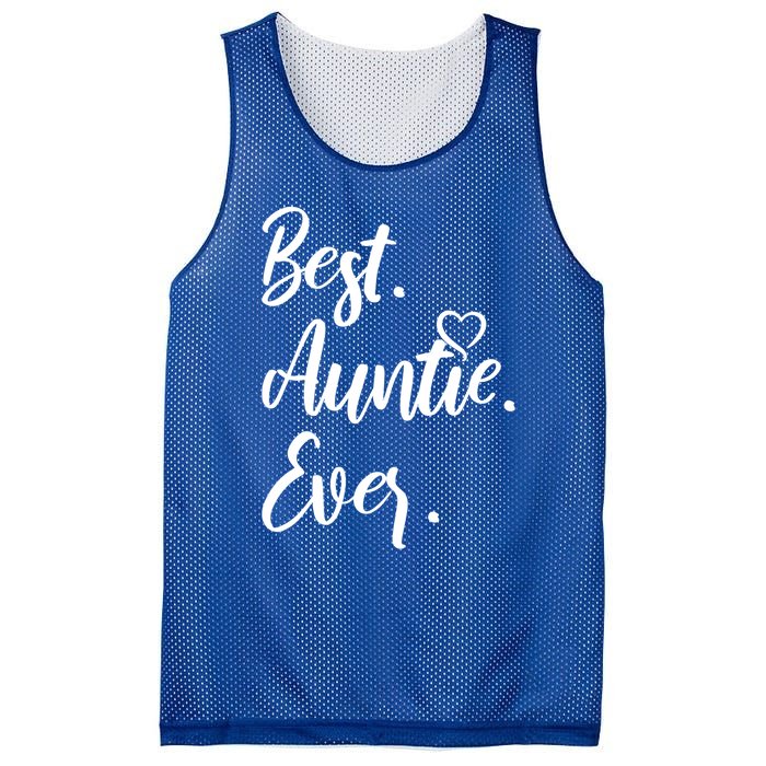 Cute Best Auntie Ever Tops For Aunts Gift Mesh Reversible Basketball Jersey Tank