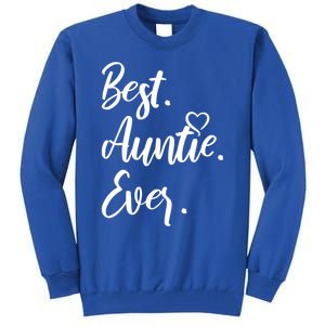 Cute Best Auntie Ever Tops For Aunts Gift Tall Sweatshirt