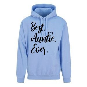 Cute Best Auntie Ever Tops For Aunts Gift Unisex Surf Hoodie