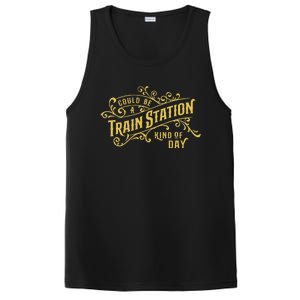 Could Be A Train Station Kinda Day PosiCharge Competitor Tank