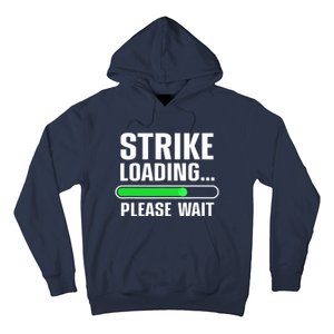 Cool Bowling Art For Women Bowler Bowling Player Hoodie