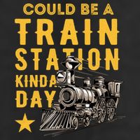 Could Be A Train Station Kinda Day 15oz Campfire Ceramic Mug