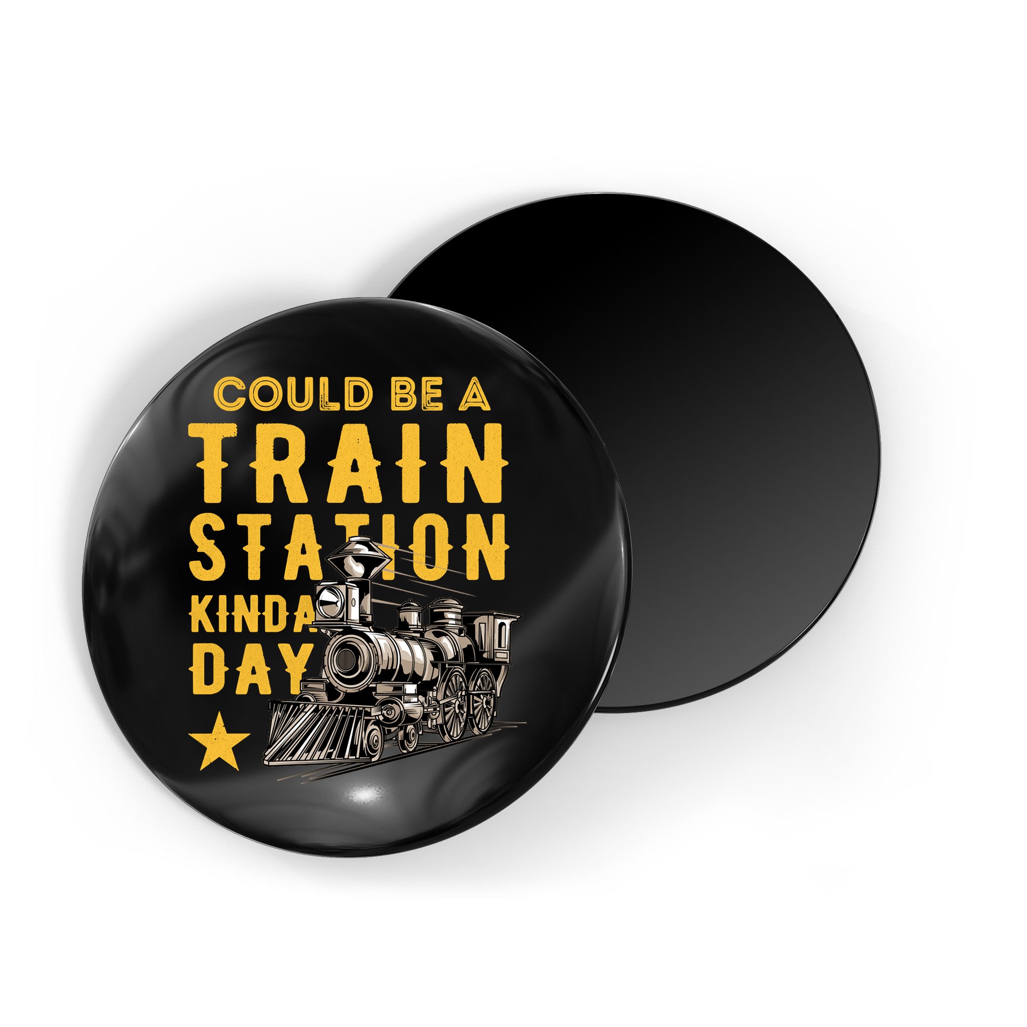 Could Be A Train Station Kinda Day Magnet