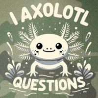 Cute Blue Axolotl Kawaii Funny I Axolotl Questions Legacy Tie Dye Trucker Hat