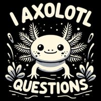 Cute Blue Axolotl Kawaii Funny I Axolotl Questions Toddler Sweatshirt
