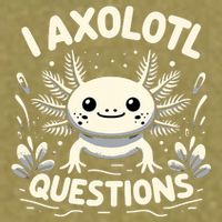 Cute Blue Axolotl Kawaii Funny I Axolotl Questions Garment-Dyed Women's Muscle Tee