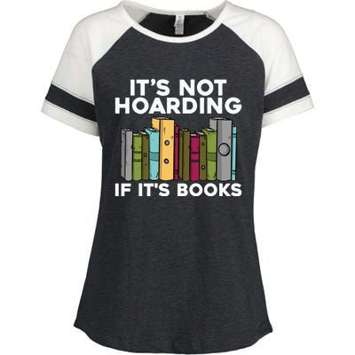 Cool Books Art Men Women Read Books Bookworm Library Reading Enza Ladies Jersey Colorblock Tee