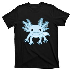 Cute Blue Axolotl Kawaii Aesthetic Axolotls T-Shirt