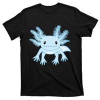 Cute Blue Axolotl Kawaii Aesthetic Axolotls T-Shirt