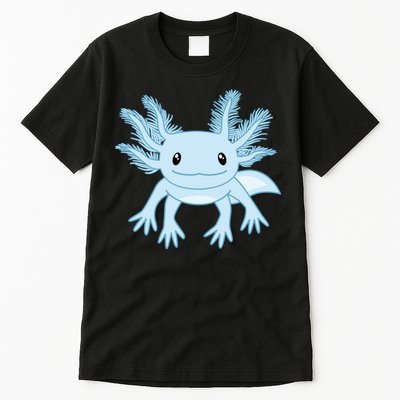 Cute Blue Axolotl Kawaii Aesthetic Axolotls Tall T-Shirt