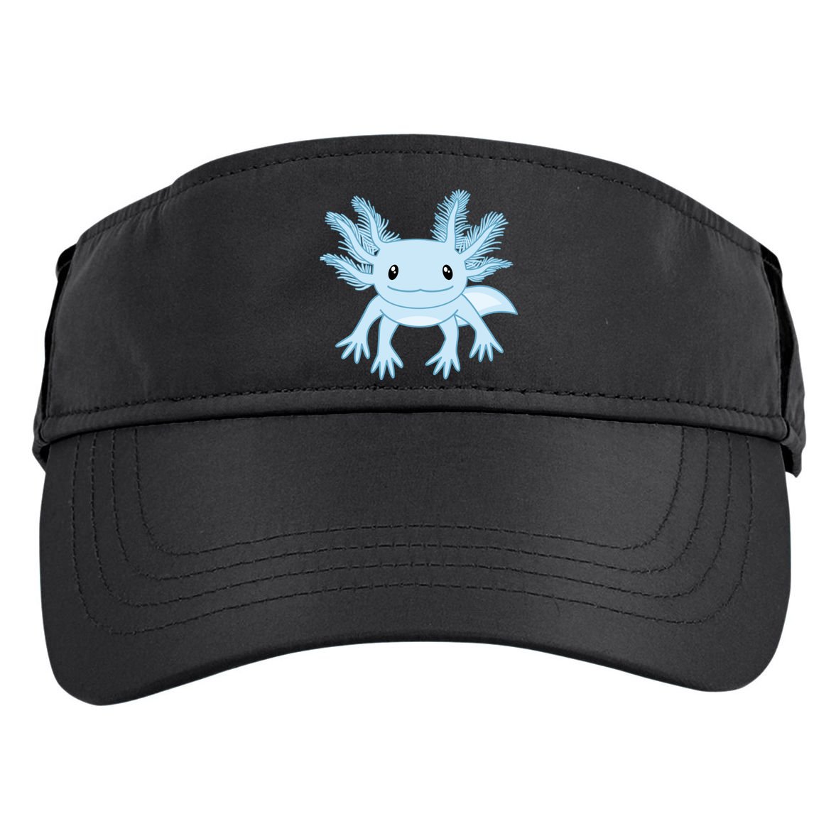 Cute Blue Axolotl Kawaii Aesthetic Axolotls Adult Drive Performance Visor