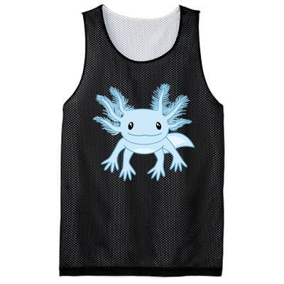 Cute Blue Axolotl Kawaii Aesthetic Axolotls Mesh Reversible Basketball Jersey Tank