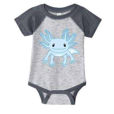 Cute Blue Axolotl Kawaii Aesthetic Axolotls Infant Baby Jersey Bodysuit