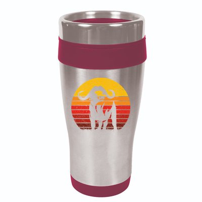 Cape Buffalo Africa Safari Animal Buffalo 16oz Travel Tumbler