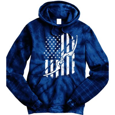 Camo Bowhunting - Archery Lover Archer Bowman Tie Dye Hoodie