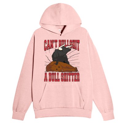 Can't Bullshit A Bull Shitter Funny Urban Pullover Hoodie