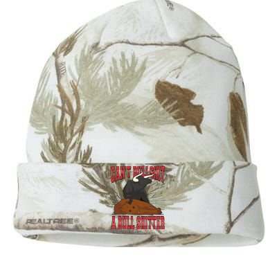 Can't Bullshit A Bull Shitter Funny Kati Licensed 12" Camo Beanie