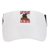 Can't Bullshit A Bull Shitter Funny Adult Drive Performance Visor