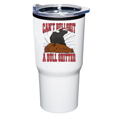 Can't Bullshit A Bull Shitter Funny Tumbler