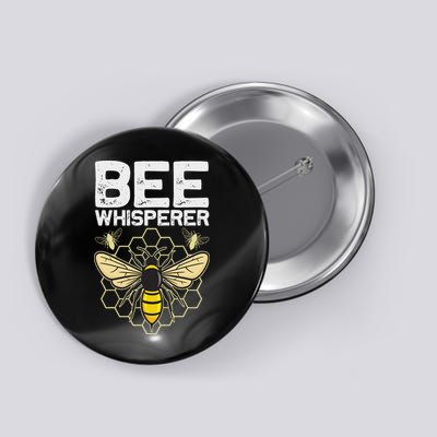 Cool Beekeeper Art For Women Beekeeping Honeybee Lover Button
