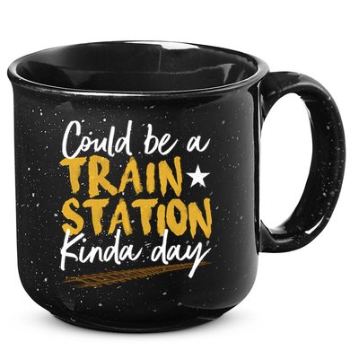 Could Be A Train Station Kind Of Day 15oz Campfire Ceramic Mug