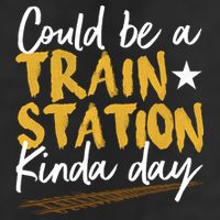 Could Be A Train Station Kind Of Day 25L Jumbo Tote