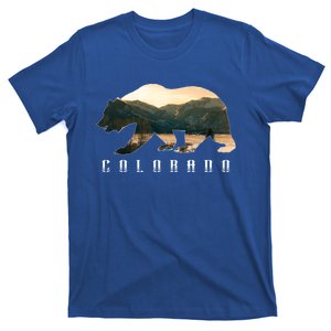 Colorado Bear And Rocky Mountain National Park Image Souvenir Gift T-Shirt