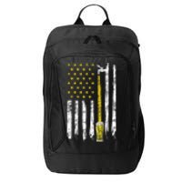 Craft Beer American Flag USA 4th Of July Brewery America City Backpack