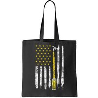 Craft Beer American Flag USA 4th Of July Brewery America Tote Bag