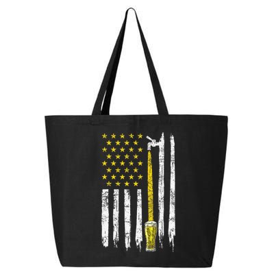 Craft Beer American Flag USA 4th Of July Brewery America 25L Jumbo Tote