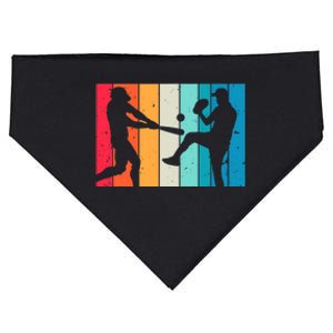 Cool Baseball Art For  Wo Baseball Player Sport Lovers USA-Made Doggie Bandana