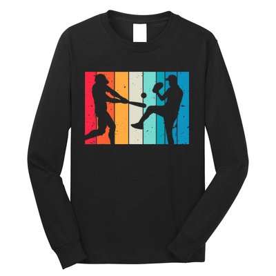 Cool Baseball Art For  Wo Baseball Player Sport Lovers Long Sleeve Shirt