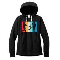 Cool Baseball Art For  Wo Baseball Player Sport Lovers Women's Fleece Hoodie