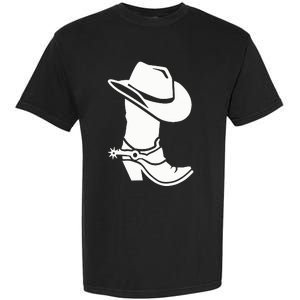 Cowboy Boot And Hat Garment-Dyed Heavyweight T-Shirt