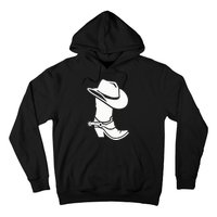 Cowboy Boot And Hat Hoodie