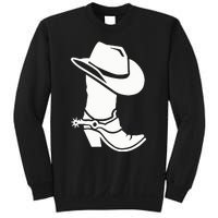 Cowboy Boot And Hat Sweatshirt