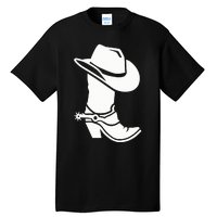 Cowboy Boot And Hat Tall T-Shirt