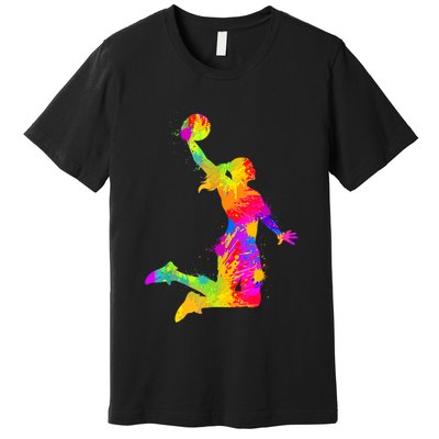 Cool Basketball Apparel & Gift Ideas Basketball Premium T-Shirt