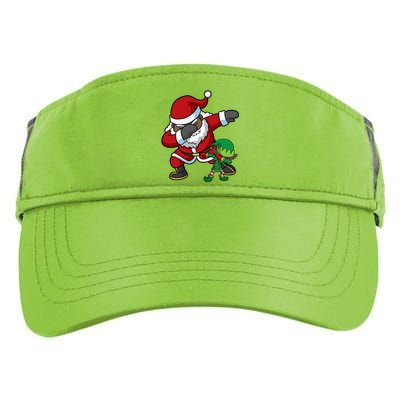 Christmas Black African American Dabbing Santa Claus Elf Dab Gift Adult Drive Performance Visor